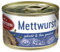 DREISTERN Mettwurst 160g I Mit Speck & Gewürzen I Herzhafte Spezialität in recyclebarer Konservendose I Lange Haltbarkeit dank natürlicher Konservierung I Hausmacher Qualität