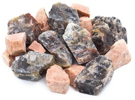 LAVISA Wasserstein Mischung | Premium Edelsteine für Edelsteinwasser | echte unbehandelte Natursteine, Rohsteine und Kristalle | Energiesteine, Heilsteine und Mineralsteine für Trinkwasser (Mondstein)