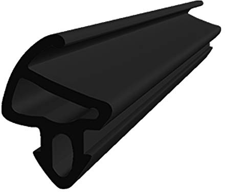 Horivert Fensterdichtung S-1150 schwarz 30m Gummidichtung Tür Balkon Dichtungsband Oberlicht Scheibe Luftzugstopper PVC Fenster Kunststofffensterdichtungen