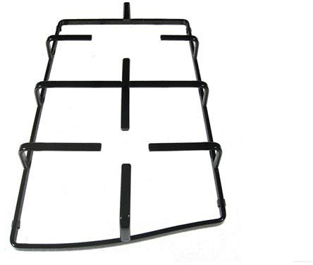 Griglie Ariston Hotpoint Indesit in ferro smaltato nero lucido per cucina a gas piano cottura PC750 5 fuochi - C00303486 - C00303487 - C003034488 (Griglia sinistra GRG025)