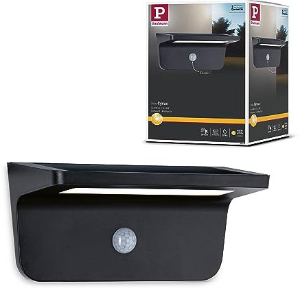 Paulmann Outdoor Solar Wandleuchte Solveig 600lm I