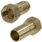 AERZETIX - C64851 - Lot de 2 Raccords femelles cannelés 1/2 pour tuyau de Ø20 mm - filetage interne - pour clé 25 mm - adaptateur connecteur système circuit d'irrigation arrosage pompe - en laiton