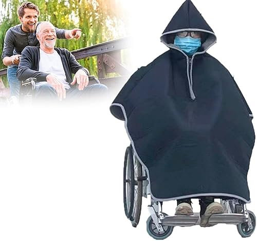 BLOHDI Rollstuhl-Warmdecken, Tragbare Verdickung Alter Mann Schal Rollstuhl Kuschelige Fleece-Decke Warme Schoßdecken, für Jede Jahreszeit, besonders Winter (Color : A)