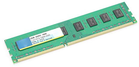 DDR3 Memory Ram, 2GB, 1600Mhz PC3-12800, 240-Pin Memory Module Memory Bank for AMD 3rd Gen Desktop PC Computer Motherboard, Gaming No Delay