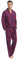 kolipajam Ensemble pyjama en coton pour homme 2 pièces Plaid Plaid Confortable Vêtements de nuit PJS avec poches, rouge à carreaux, L