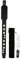 Instrumento de Viento Digital, Mini Sintetizador de Instrumentos de Viento Electrónico Recargable con 10 Tonos de Instrumentos 12 Acompañamientos, Conectividad MIDI, para (BLACK)