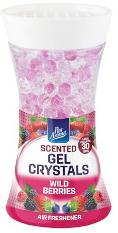 Air Fresheners for Home & Office, Lava Gel Crystal, Home Fragrance, Long Lasting Scented Gel Crystals (Wild Berries)