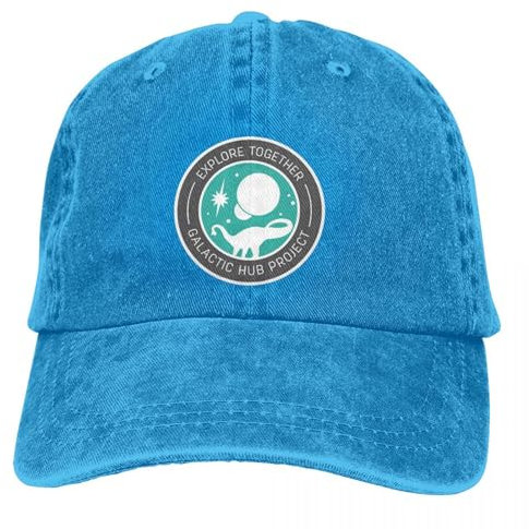 ZXHHXEB Baseball Kappe Galactic Hub Baseball Cap Herren Hüte Frauen Visier Schutz Snapback No Man's Sky Steam Game Caps Geschenk