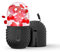 RoseFlower Ice Face Roller, Ice Roller Gesicht Eis Roller Gesicht, Eis gesichtsroller Eisroller für Gesicht und Augen, Silikon Wiederverwendbares Facial Ice Roller Ice Cube für Gesichtsmassage