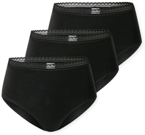 Schiesser Damen Slip Midi 3er Pack Mehrfachpack - 182909