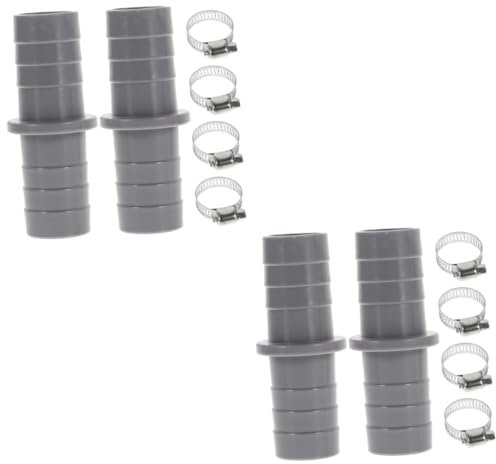 Angoily 4 Sätze Reduzierstück für Wasserleitungen Ablaufschlauchadapter für Waschmaschine Waschschlauch ablaufschlauch adapter waschmaschine abfluss adapter Ablaufschlauchverlängerung Abs