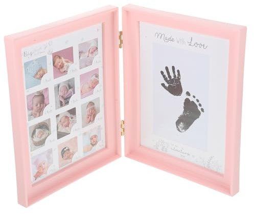 Zerodeko Erinnerungsfotorahmen Für Wachstum Handabdruck Und Fußabdruck