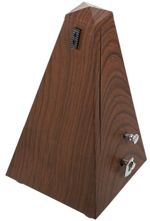 Milisten Mechanisches Metronom Aus Holz Präziser Rhythmusgeber Für Gitarre Klavier Und Andere Instrumente Stabiler Turm-design Für Anfänger Und Profis