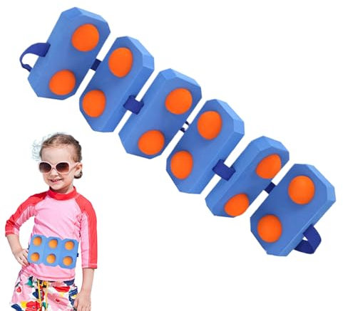 Euyehn Schwimmgürtel Mit Auftrieb - Schwimmtrainingshilfe für Wasseraerobic,Eva-Schaumstoff Trainingsgürtel für Poolübungen Aqua-Jogging für Anfänger & Fortgeschrittene Aller Altersgruppen