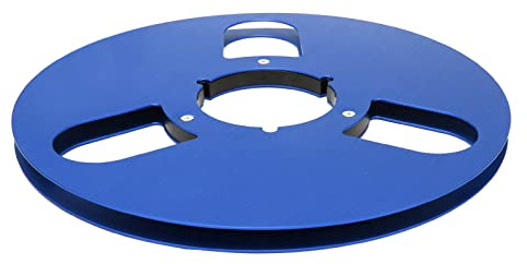BONKZEBU Hochwertige 1/4 10 Zoll Leere Spule für, Universelles Design für Roar und Andere Reel-to-Reel-Kassettendecks, Perfekter Ersatz für Kassettenrekorder, Aluminiumlegierungskonstruktion für