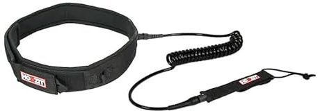 Leash DE WINGFOIL Cintura Coil Howzit Nero