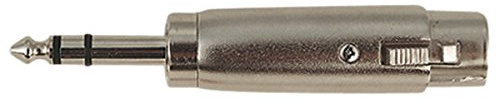 XLR Female to Male Stereo 6.35mm Jack Plug
