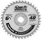 Timberline - 6-1/2X40Tx7/8Bore(Crain 821) (65040)