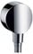 hansgrohe Fixfit S Schlauchanschluss mit Rückflussverhinderer, Chrom