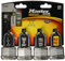 Master Lock M1XQLF Magnum Candado con llave, 4 unidades, 1-3/4 MAG LG Candado