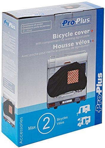ProPlus 330286 Housse pour 2 vélos avec poche pour panneau de signalisation