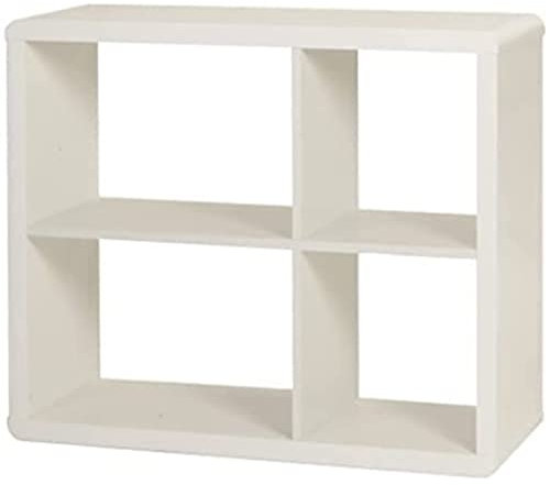 Phoenix 118839WE Regal, Holz, weiß Hochglanz, 38 x 99,8 x 78,8 cm