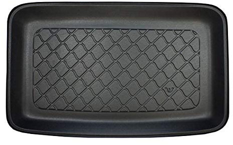 MTM Kofferraumwanne kompatibel mit Seat Alhambra II 7 Sitze 09.2010-03.2022, Kofferraummatten Passgenaue mit Antirutsch, Widerstandsfähig, Leicht zu waschen und Geruchsneutral, cod. 7365