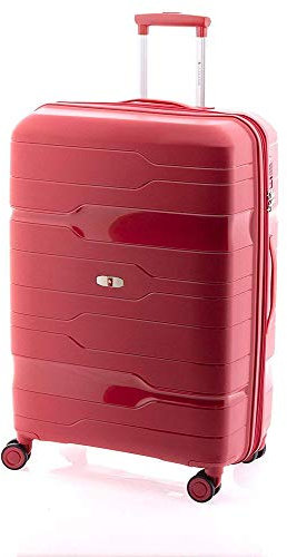 GLADIATOR Trolley Polypropylen 70 cm 4 R ausziehbar, Reißverschluss Freizeit und Sport, Unisex, für Erwachsene, Mehrfarbig (Mehrfarbig)