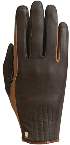 Roeckl Sports Reithandschuh WELS, Turnier Winter Handschuh, Schwarz/Grau 6