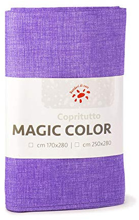 Copritutto Magic Color, 60% Cotone - 40% Poliestre (1P, Lilla)