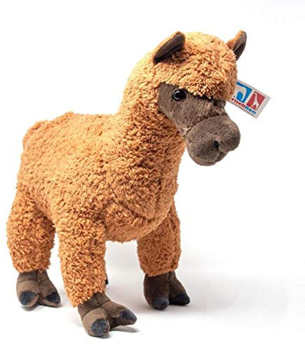 Cornelißen Kuscheltier - Alpaka braun, groß - 40 cm