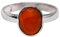 925 Sterling Silber Karneol Edelsteine Ring Größe 7 US Ring Schmuck Crystalcraftindia