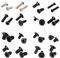 Lot de 320 vis pour ordinateur portable IBM, HP, Sony, Toshiba, Dell, ThinkPad, Samsung Acer