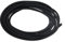 RtottiM Cable de tela de 2 conductores cable de plástico revestido de 0,75 mm² negro cable redondo cable de alimentación de 5 metros para artículos eléctricos accesorios para lámparas de araña