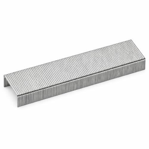 Grapas para Pistola Grapadora 53/14 Tipo J Zincado Compatible con Madera, Plástico, Madera Dura, Placas de Yeso Recambio de Pistola Grapadora (Paquete de 1000 unidades)