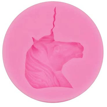 Unicorn Head Silicone Mould Cupcake Decorating Fondant Icing Chocolate Resin