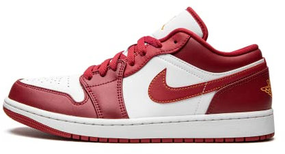 Nike Dunk Low Retro, Basketballschuhe für Damen, Roter Kardinal Curry hell, 44 EU
