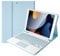 Lively Life Bluetooth Keyboard Case with Touchpad for iPad 10.2 9th 2021/8th 2020/7th Generation 2019, iPad Air 3 2019, iPad Pro 10.5 2017, Built-in Pen Holder, Detachable Wireless Keyboard - Blue