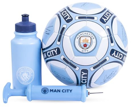 Hy-Pro Coffret Cadeau de Football Officiel Manchester City F.C