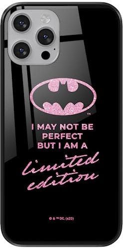 ERT GROUP Coque de téléphone Portable pour Apple Iphone 13 Pro Original et sous Licence Officielle DC Motif Batman 062 en Verre trempé, Coque de Protection