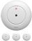 X-Sense Indépendant Détecteur de Fuite d'eau, Mini Capteur d'Inondation avec Alarme Audio de 110 DB, Fonctionne sur Piles, pour Cuisines, Caves, Lavabos, Réservoirs et Piscines, WS01, Lot de 3