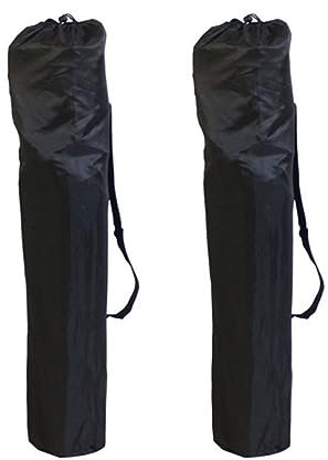 Kyaoayo Tent Bag, Storage Bag, Camping Storage Bag, Waterproof Tent Bag, Universal Tent Poles, Pack Bag, Camping Poles, Large Capacity Storage Bag (100 x 22 x 22 cm, Pack of 2)