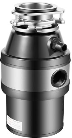 biniliubi Triturador Fregadero Acero Inoxidable Basura Alimentos Restos Comida Cuarto BañO Disipador Residuos Alimentos Hogar Cocina Procesador Desposador Fregadero Antibacterias Antisalpicaduras
