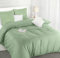 Utopia Bedding Bettwäsche 200x200 Set - Mikrofaser Bettbezug 200x200 cm + 2 Kissenbezüge 80x80 cm - Salbeigrün