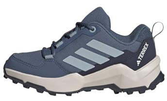 adidas Unisex Kinder Terrex AX4R Hiking Shoes Wanderschuhe, Wonder Steel/Magic Grey/Shadow Navy
