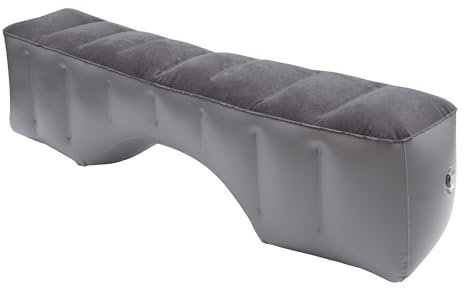 A ABSOPRO Auto-Matratze Schlafmatte für den Rücksitz Luftbett zum Schlafen Schwarz Grau