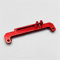 1 PCS Lenkung Spurstange Vorne Metall Reifen Herrscher Schmal Kompatibel Mit Mini-Z Buggy RC Auto Zubehör Teile Servo (Color : Red)
