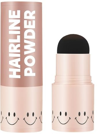 Hairline Powder Stick Haaransatz Puder Wasserdicht und schweißfest Haarpuder für Ausbesserung Haarpuder Haar Concealer 1.2g Mokkabraun