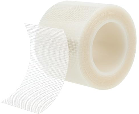 Nastro Per Riparare Zanzariere, 50 mm x 5 m Fibra di Vetro Nastro Ripara Zanzariere forte autoadesivo in fibra di vetro, per finestre e zanzariera
