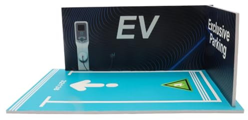 Modello di garage parcheggio, giocattolo di visualizzazione del garage di parcheggio - Modelli di garage di parcheggio in 1:24,Garage di visualizzazione di modelli, scena di parcheggio, garage